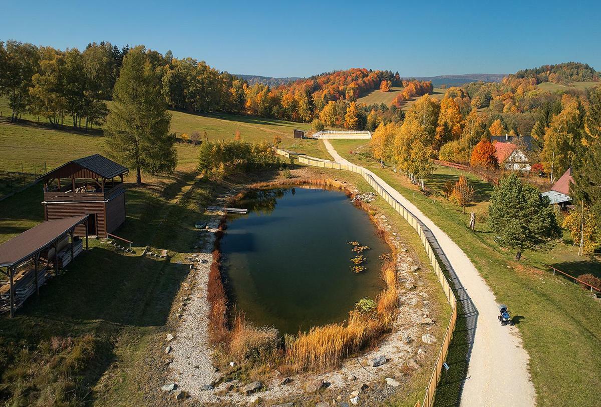 Penzion Hamříkova stáj Dolní Moravice Exterior foto